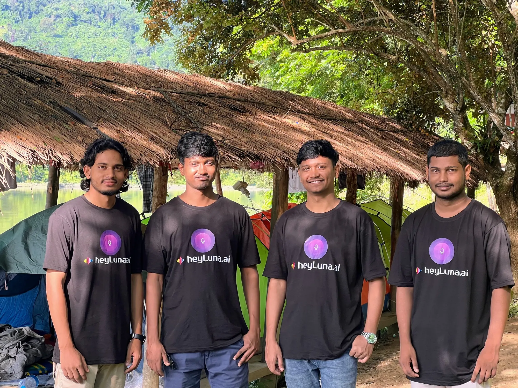 4 people from our team