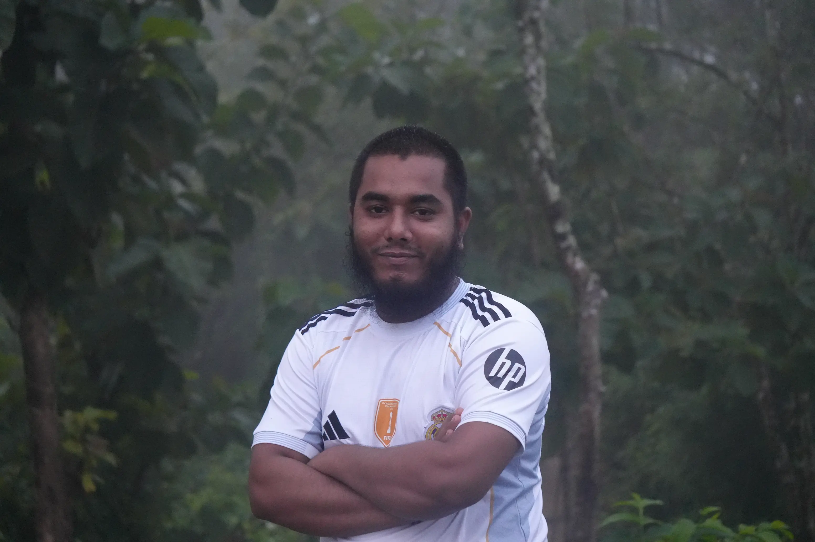 Moyen exploring the scenic beauty of Lama in Bandarban