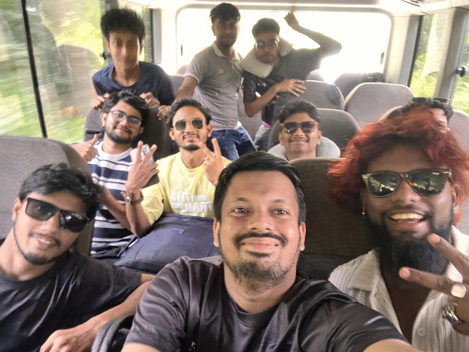 Manik enjoying the sunset and scenic views at Cox's Bazar