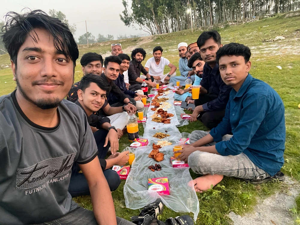 Team members enjoying a spiritual evening of fellowship during our Ramadan Iftar gathering 2023