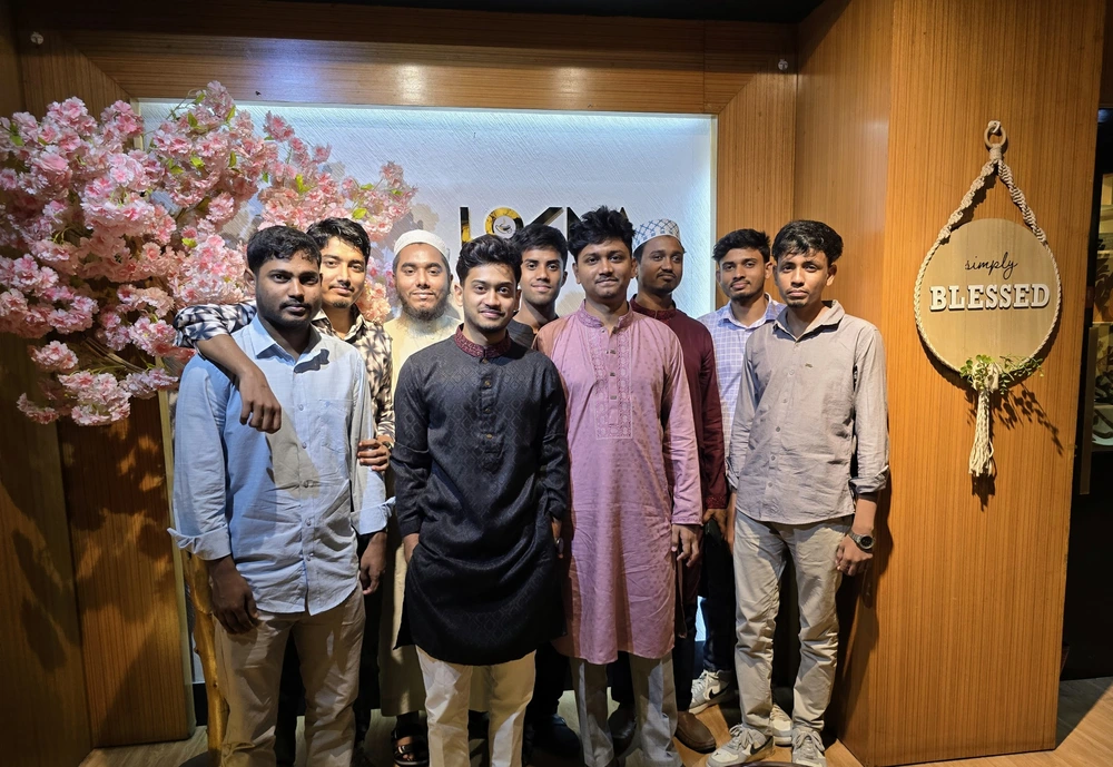 Team celebrating Ramadan with a special Iftar party gathering