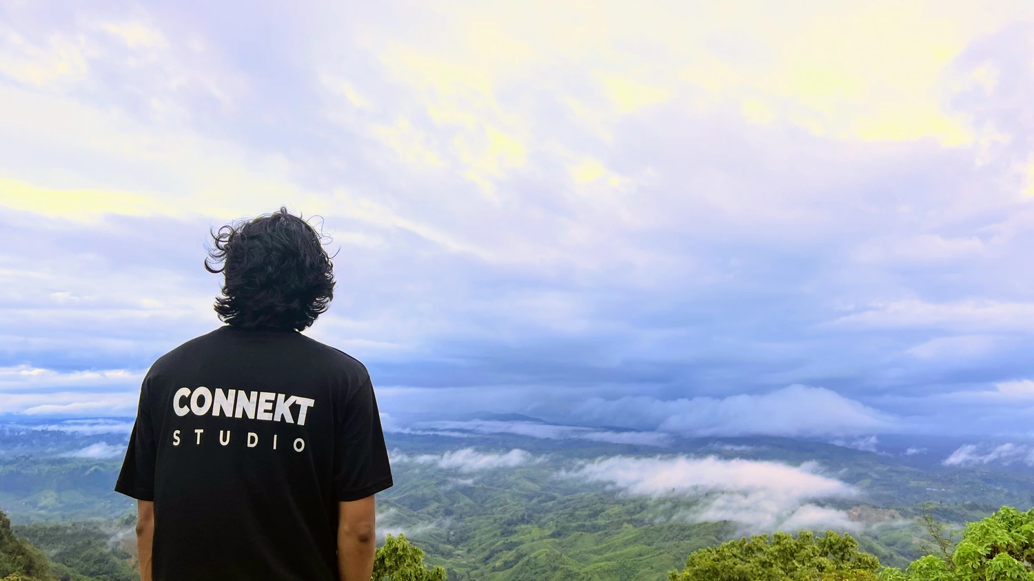 Rabbi capturing the scenic beauty of Rangamati