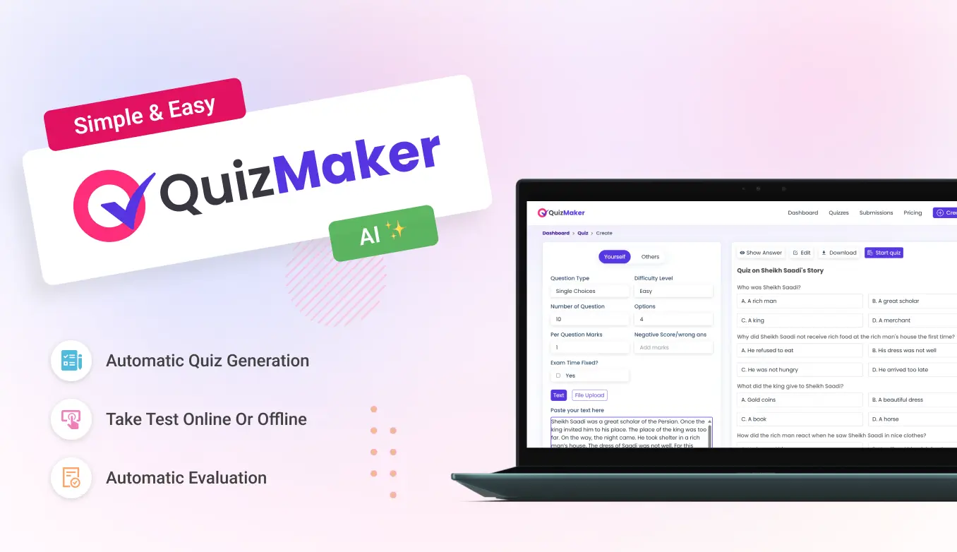QuizMakerAI Platform